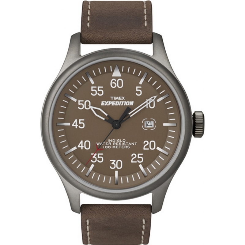 Timex Mens Brown Expedition Military Field Watch