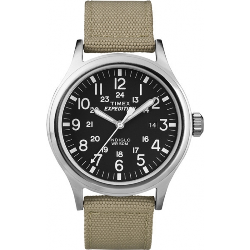 Timex Mens Expedition Scout Tan Watch