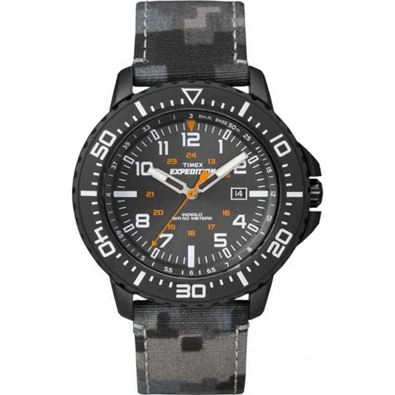 Timex Mens Expedition Uplander Grey Camo Watch