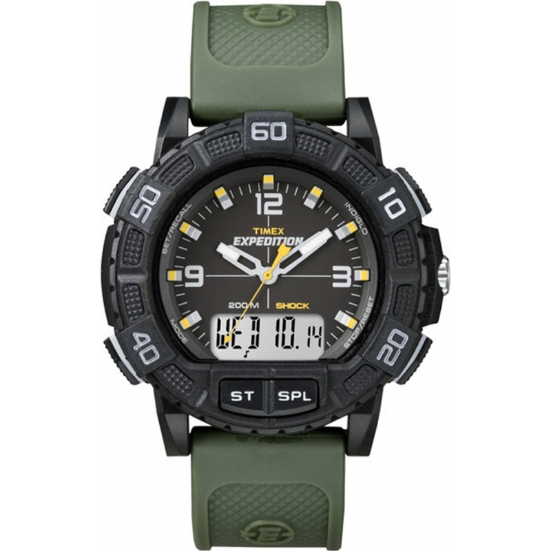 Timex Mens Expedition Shock Combo Green Watch