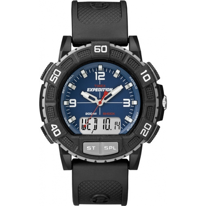 Timex Mens Expedition Shock Combo Black Watch