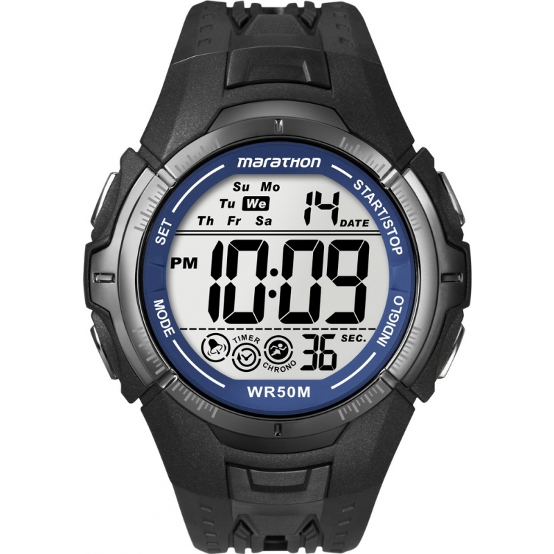 Timex Mens Black Marathon Sport Watch