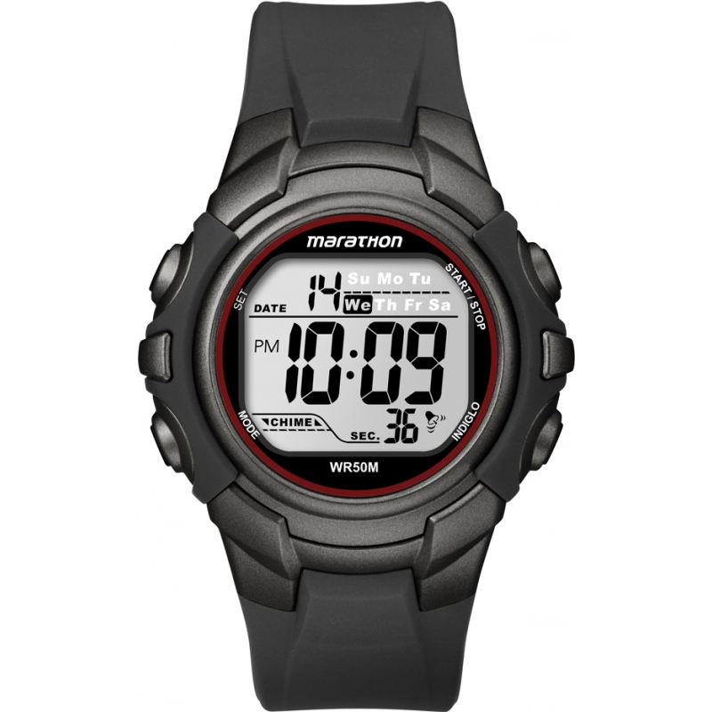 Timex Mens Black Marathon Sport Digital Watch