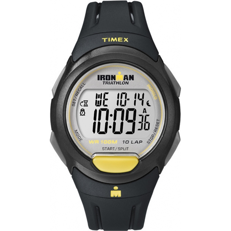 Timex Ladies Ironman Black Resin Strap Watch