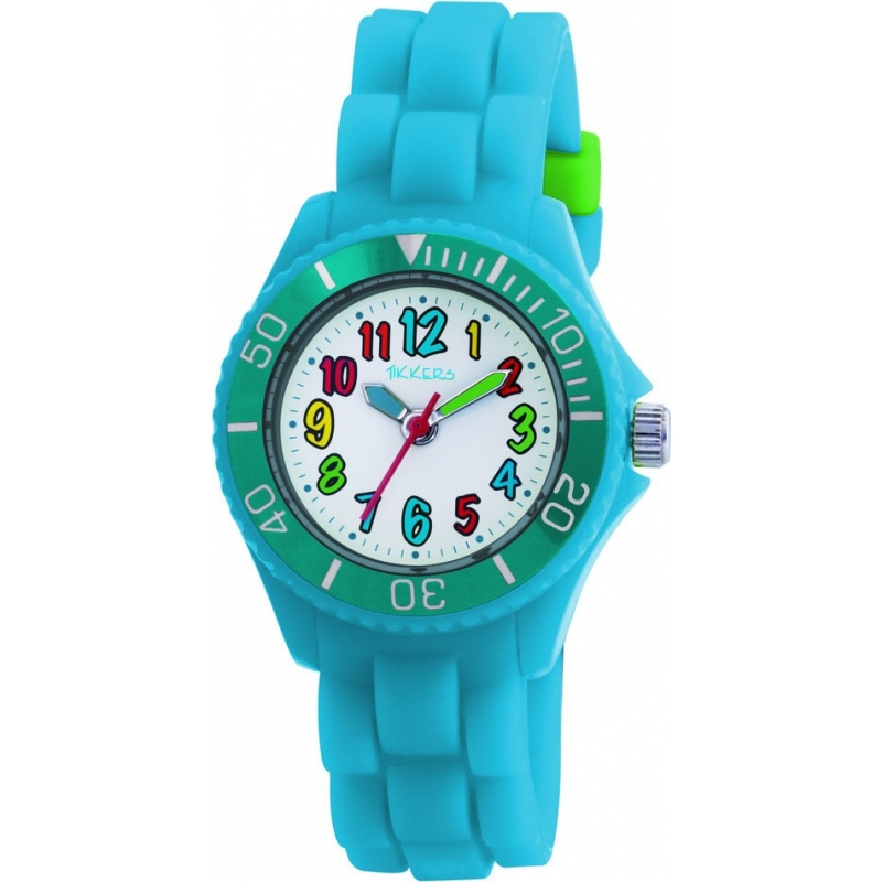 Tikkers Kids Fluorescent Blue Watch