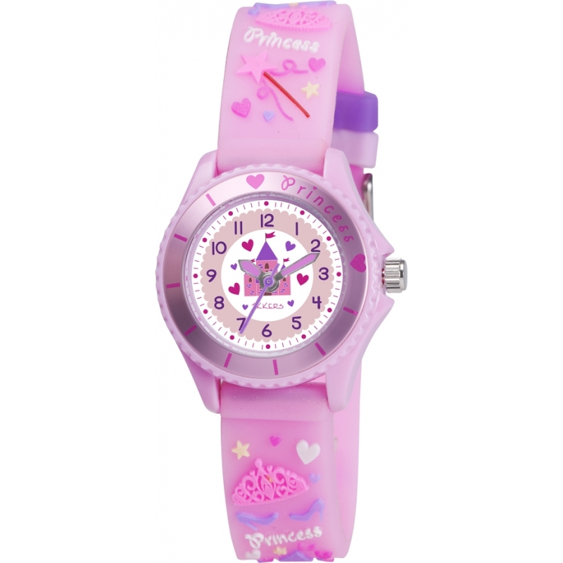 Tikkers Girls Pink Fairy Princess Watch