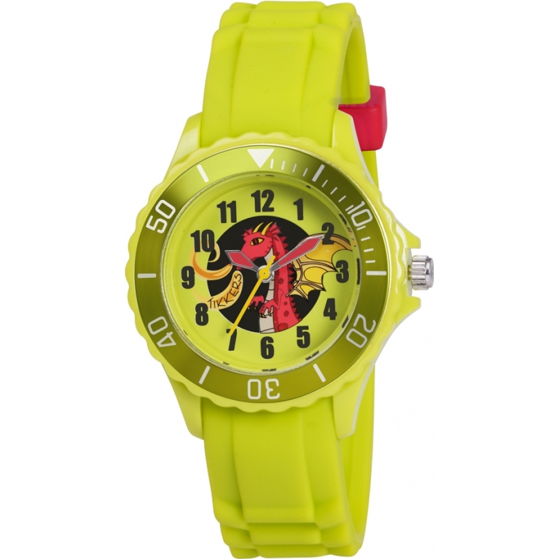 Tikkers Kids Green Dragon Watch