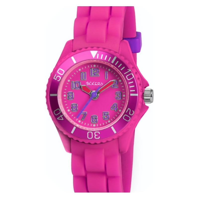 Tikkers Girls Pink Watch