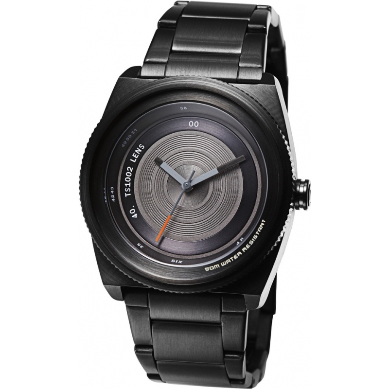 Tacs Lens-M All Grey Steel Watch