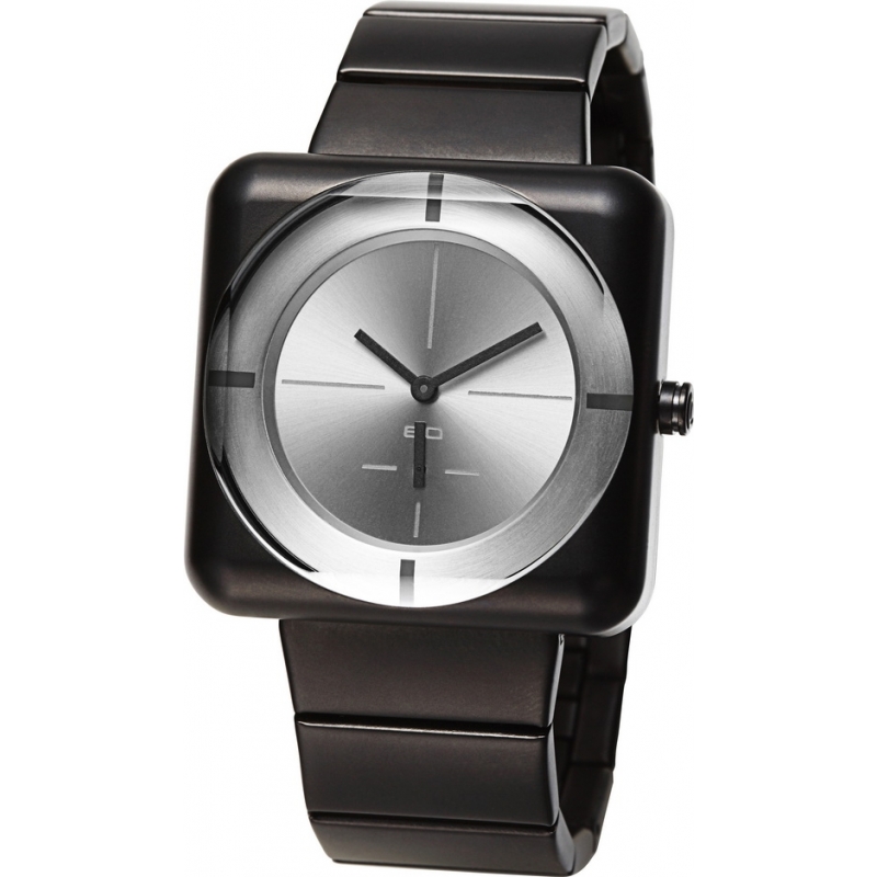 Tacs Soap-M All Black Silver Watch