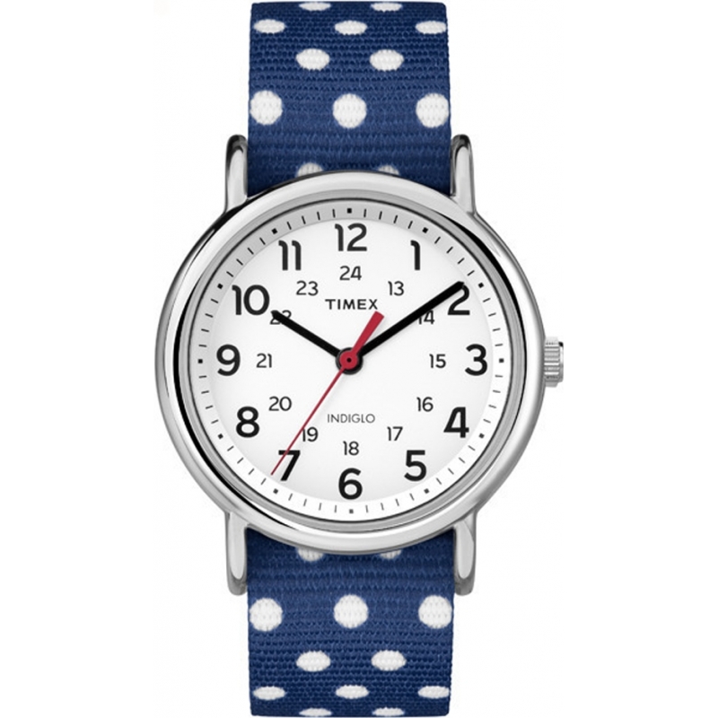 Timex Originals Ladies Weekender Reversible Dots Blue Watch