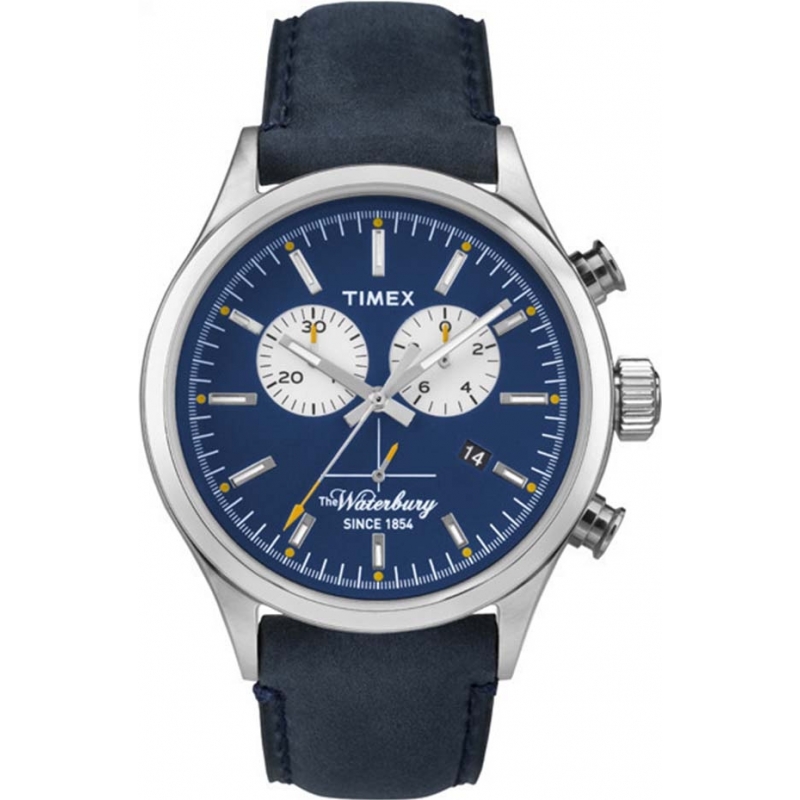 Timex Originals Mens Originals Modern Blue Chrono Watch