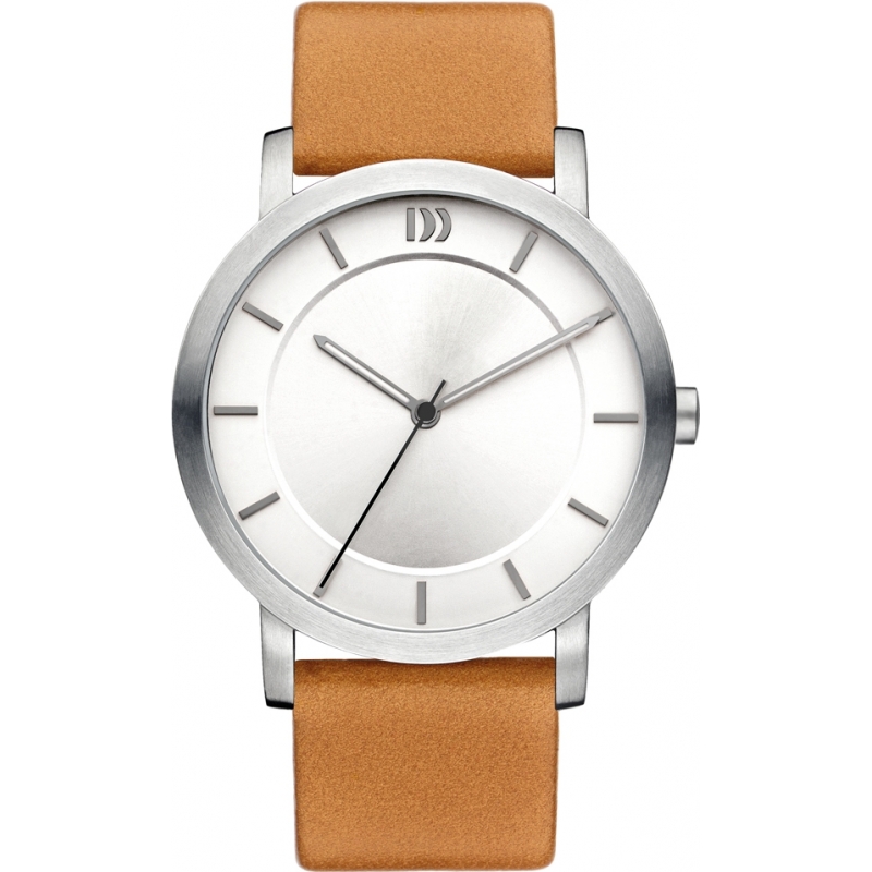 Danish Design Ladies Tan Leather Strap Watch