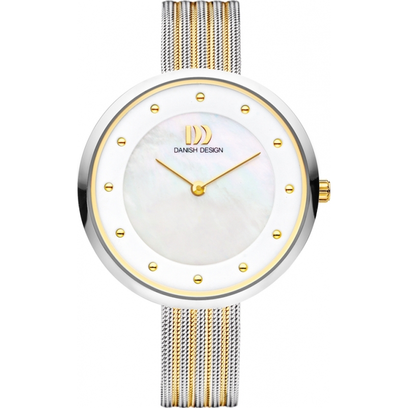 Danish Design Ladies Silver Mesh Bracelet Watch