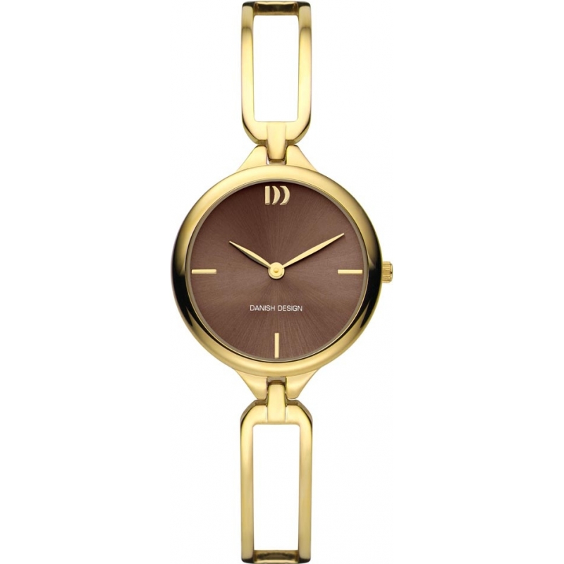 Danish Design Ladies Gold Plated Bracelet Watch