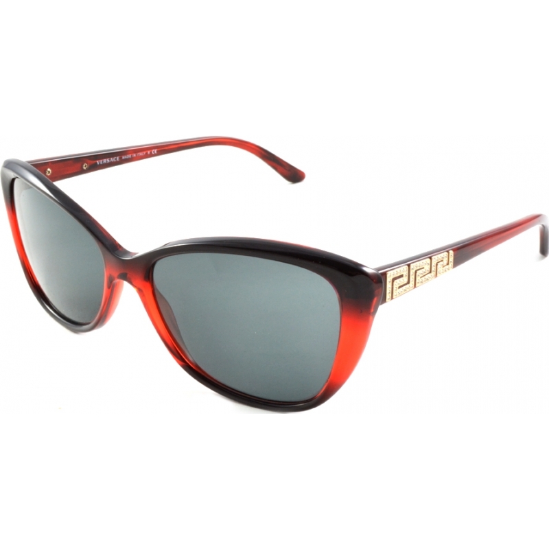 Versace VE4264B 57 Rock Icons Dark Red 507587 Sunglasses