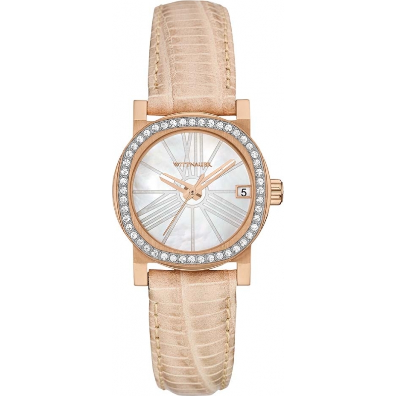 Wittnauer Ladies Adele Tan Leather Strap Watch