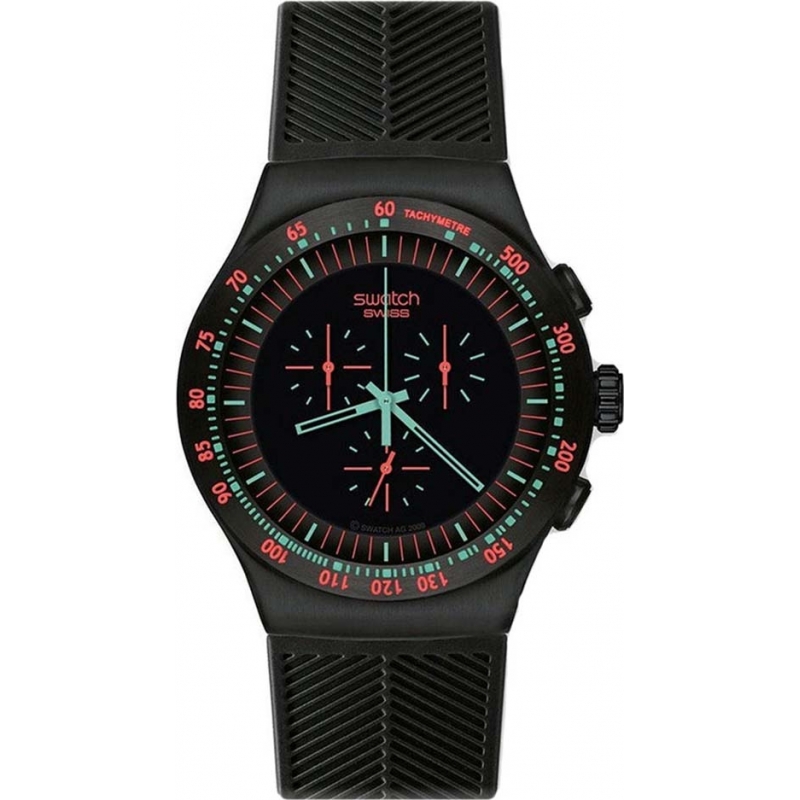 Swatch Mens Irony Chrono Mint In Dark Watch