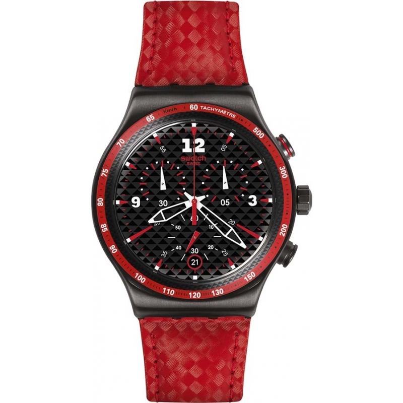 Swatch Irony Chrono Rosso Fuocco Watch