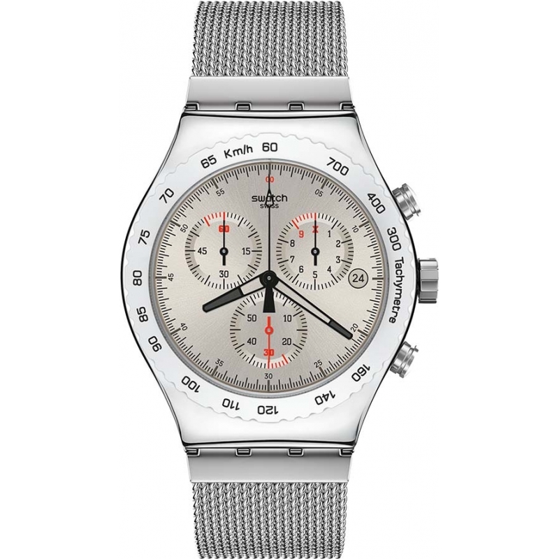 Swatch Irony Chrono Silverish Watch