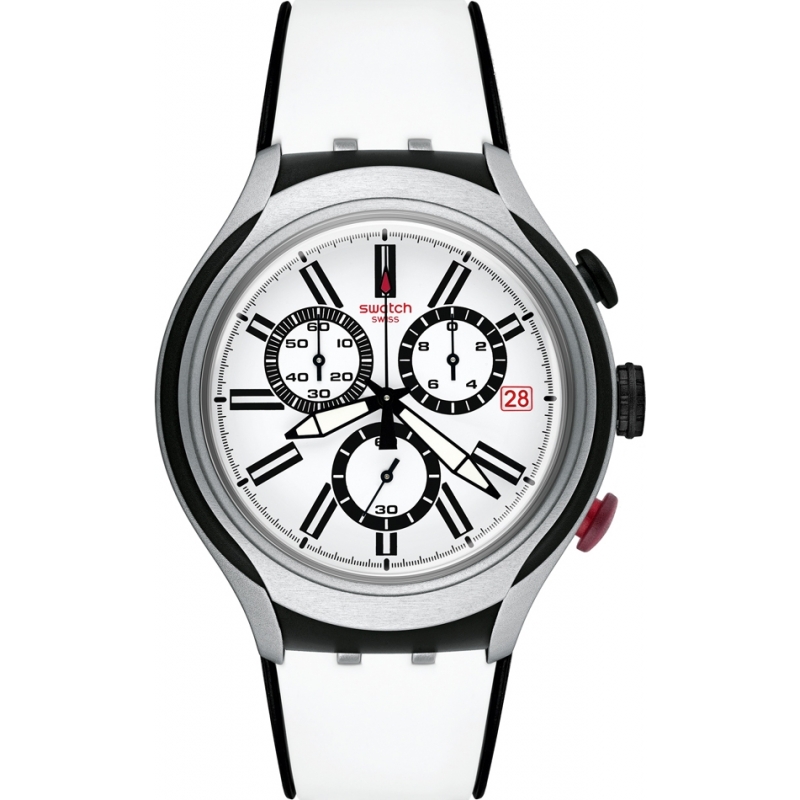 Swatch Irony X-Lite Black Wheel Watch