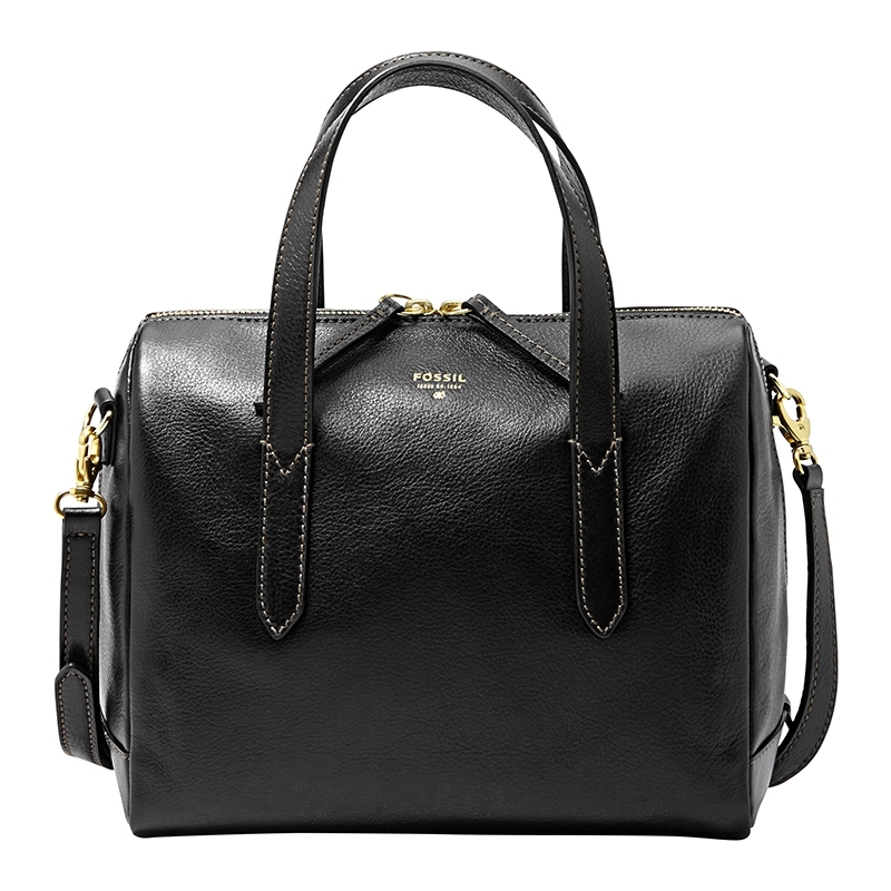 Fossil Ladies Sydney Black Satchel