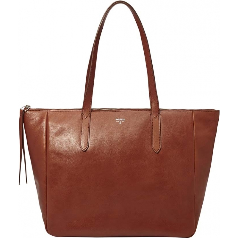 Fossil Ladies Sydney Brown Shopper Bag