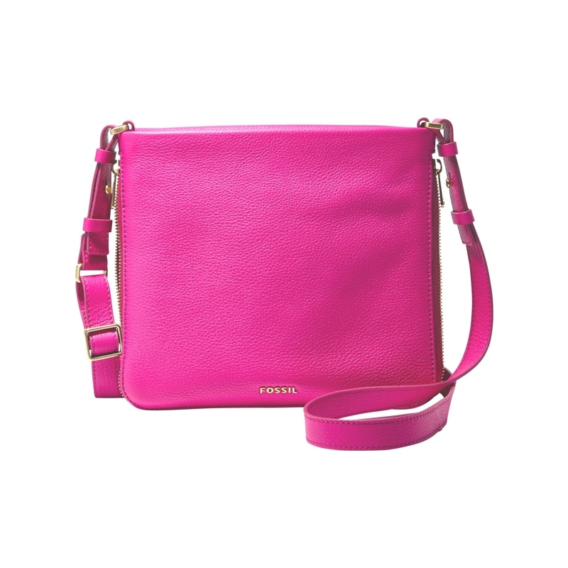 Fossil Ladies Preston Hot Pink Cross Body Bag