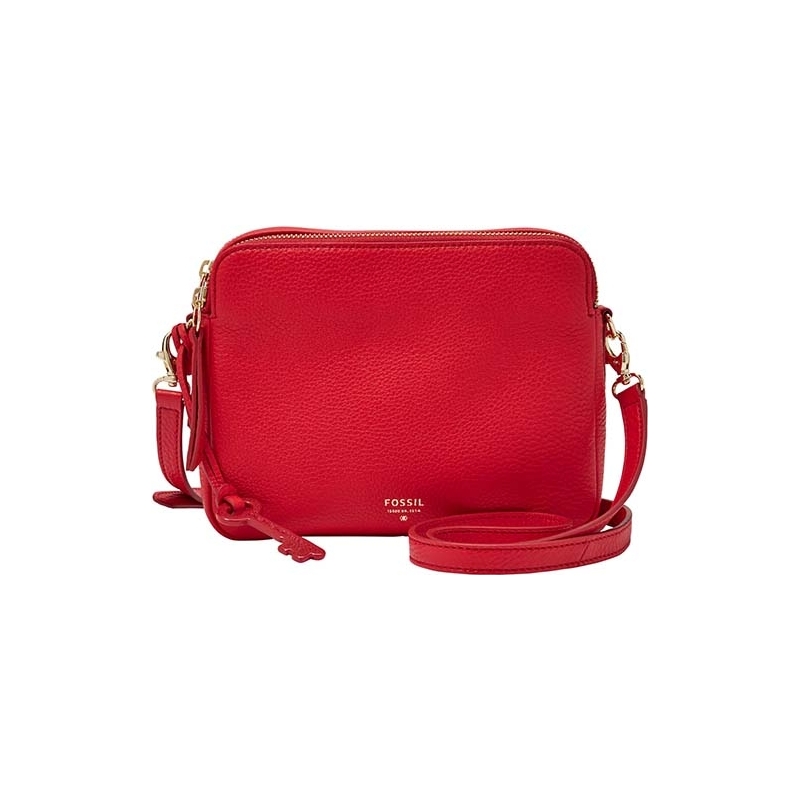 Fossil Ladies Sydney Red Cross Body Bag