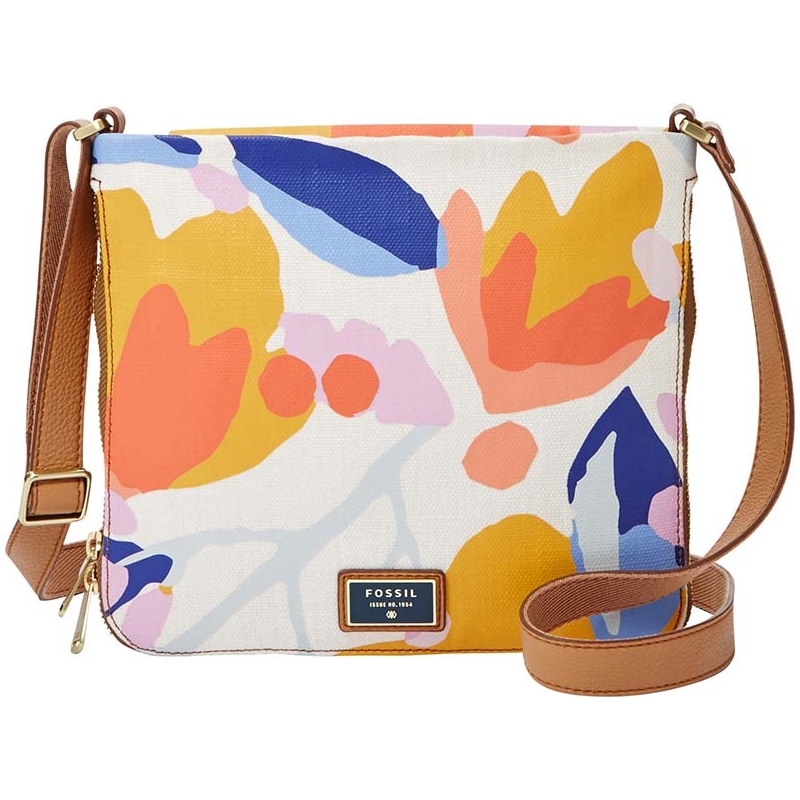 Fossil Ladies Preston Light Floral Cross Body Bag