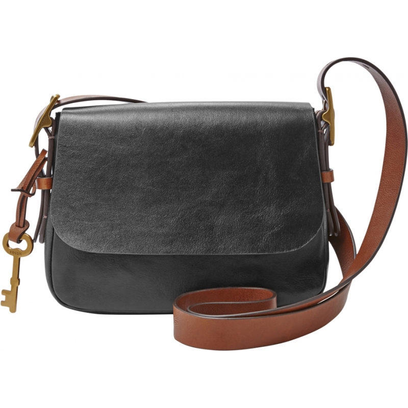 Fossil Ladies Harper Black Small Cross Body Bag